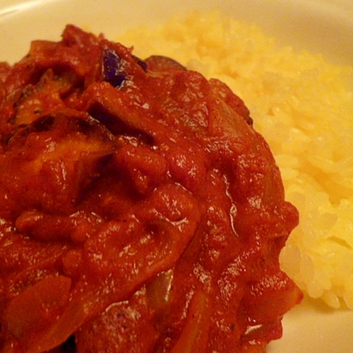 レンジで 残ったトマトソースが華麗 カレー に変身 レシピ 作り方 By fairy tale 楽天レシピ